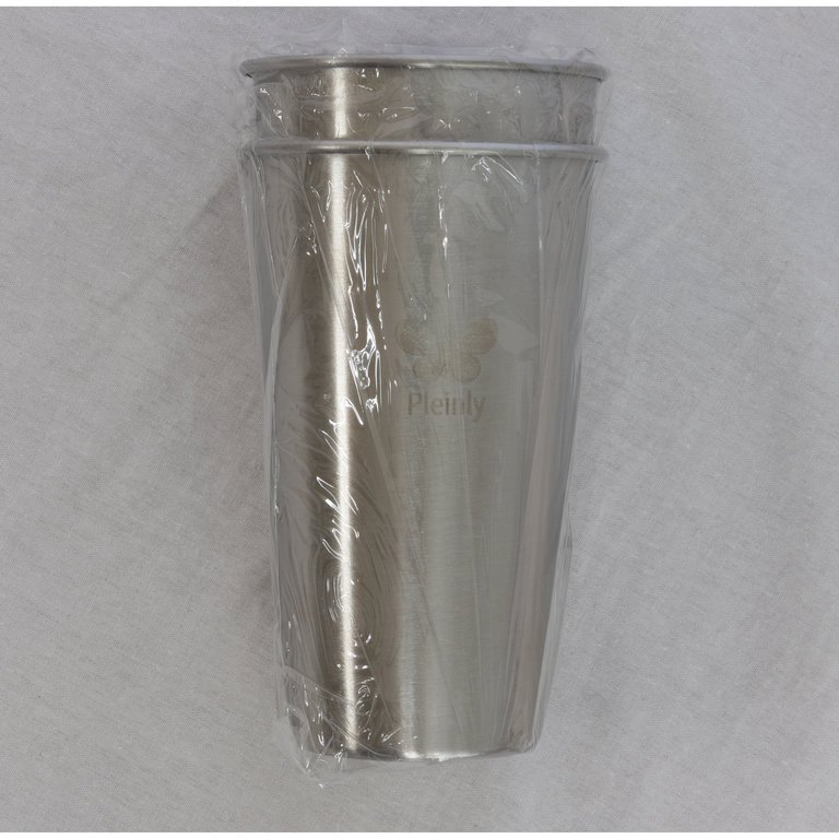 9. Stainless Steel Cups (650ml)