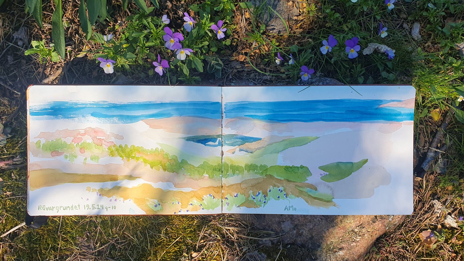 Plein air painting image gallery