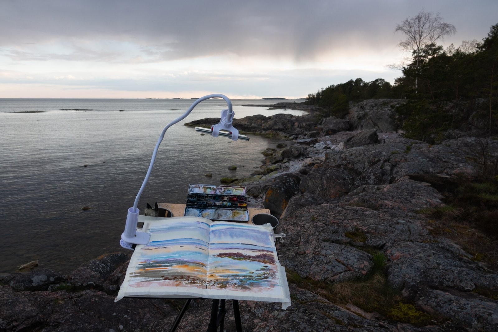 Plein air painting image gallery