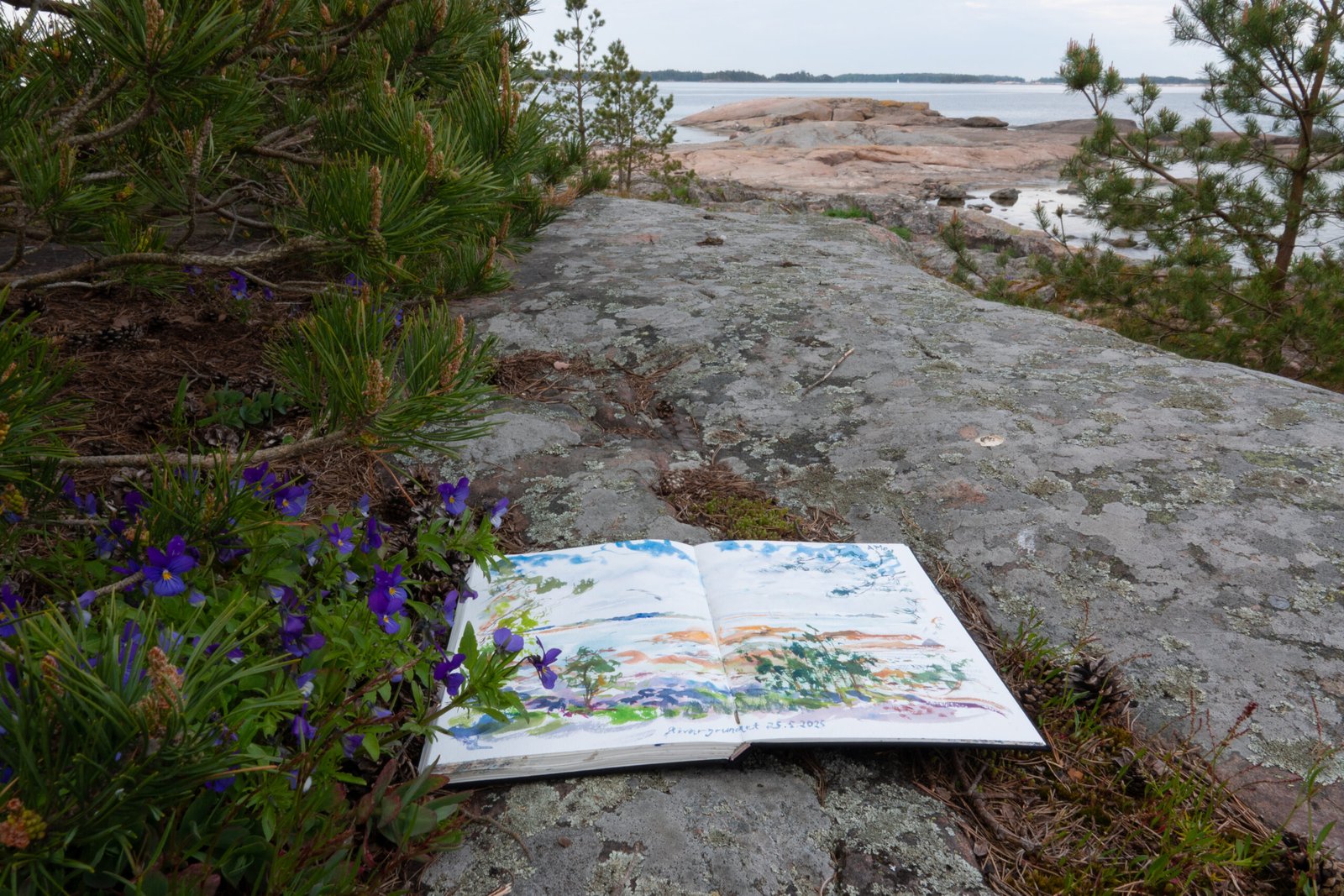 Plein air painting image gallery