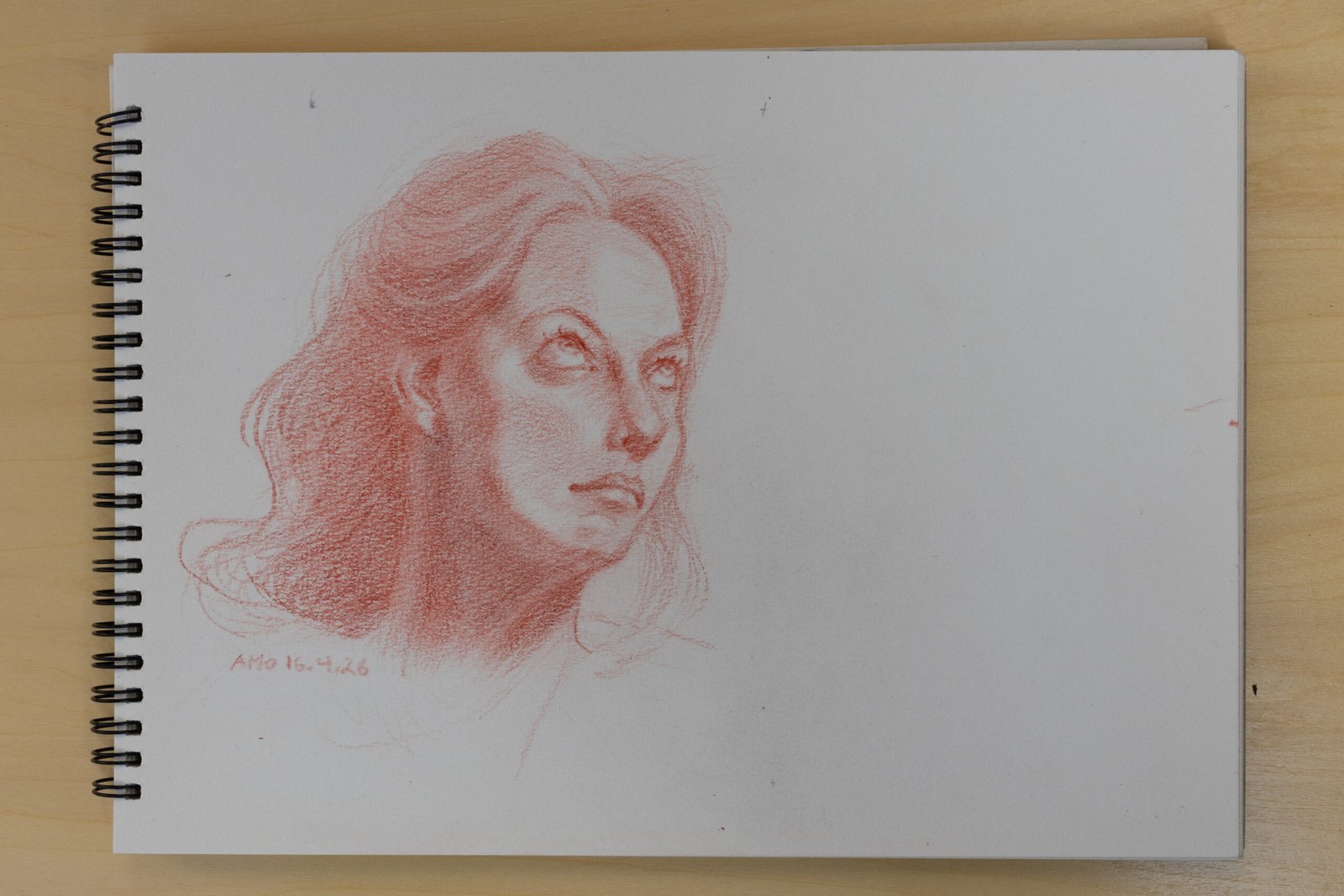 Drawing on a sketchbook. May 2026 - by Antti Moijanen (AMo)