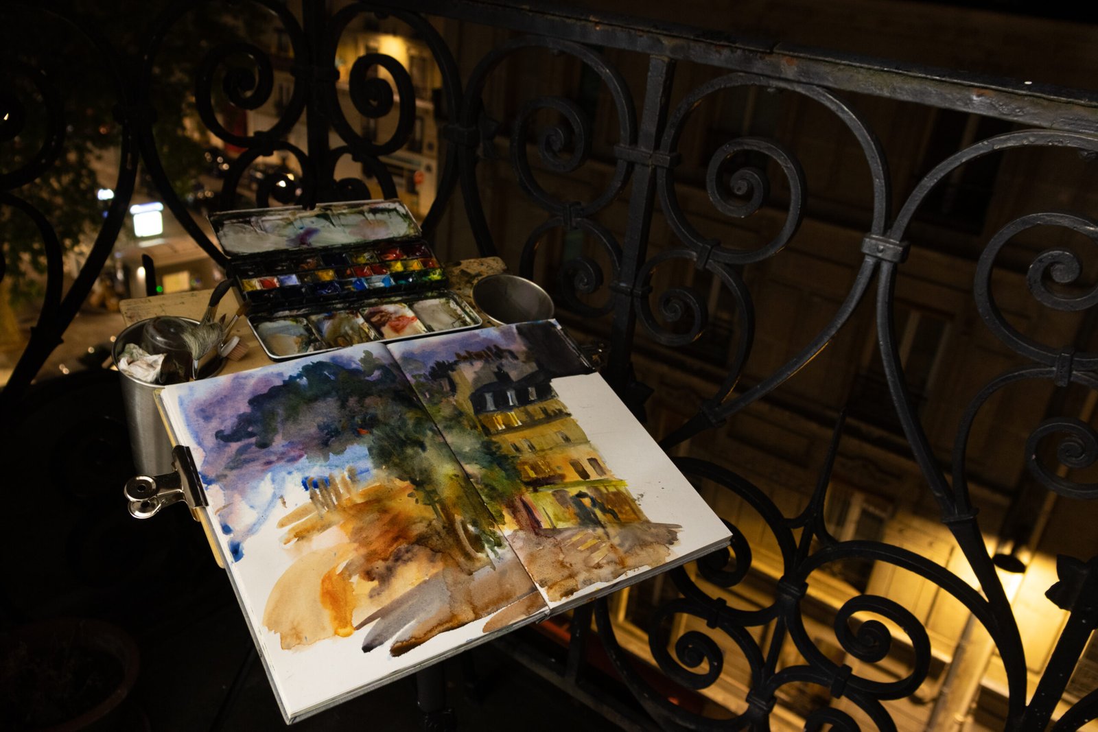 Plein Air painting