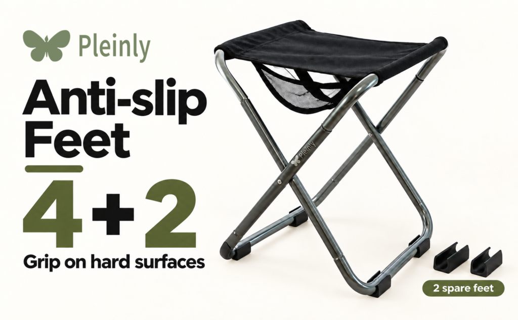 Pleinly Foldable Stool for Plein Air Painters