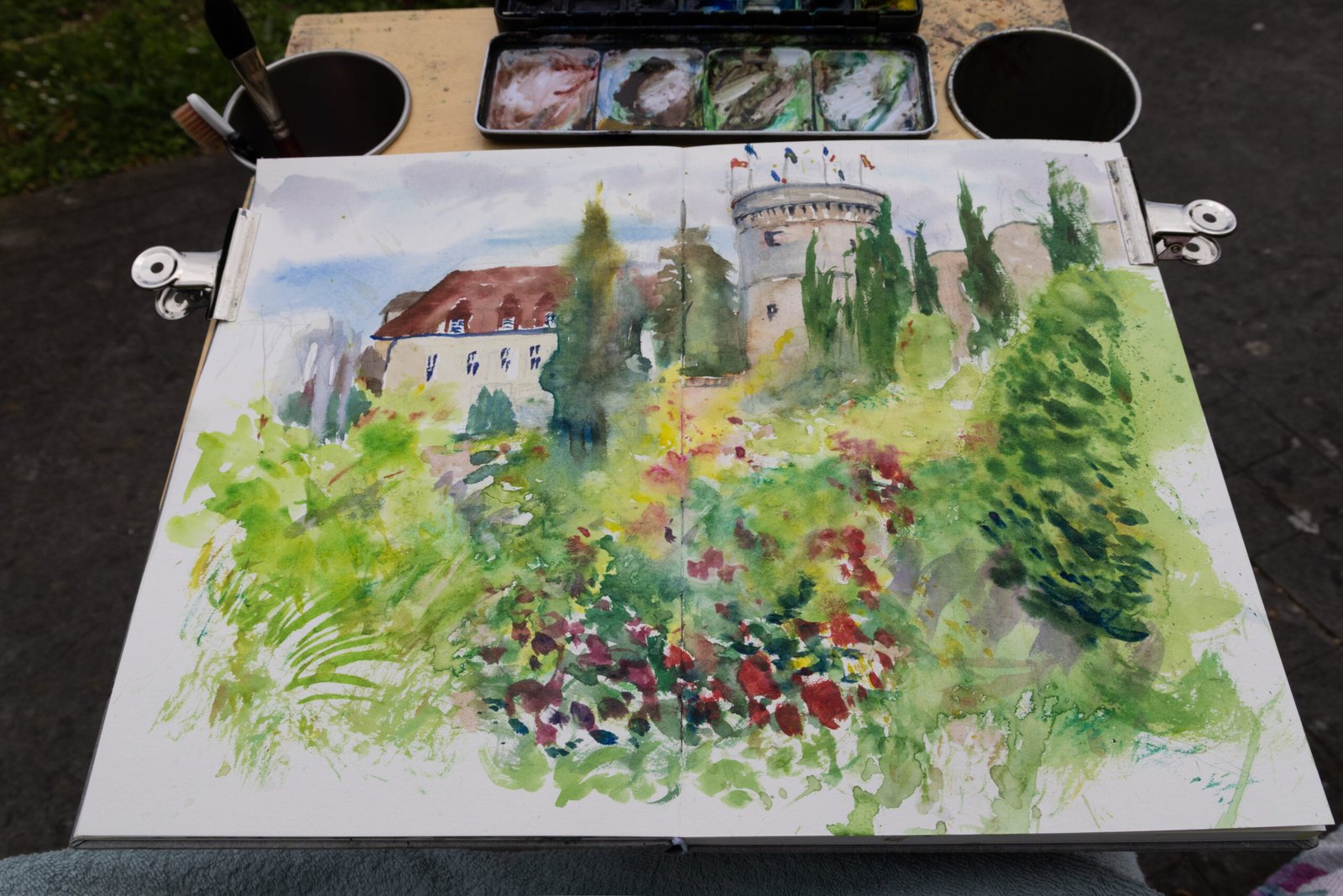 Plein Air painting