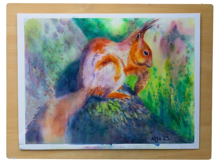 Backing Board for watercolor painting