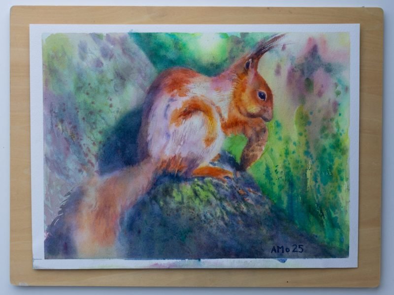 Pleinly Backing Board for Watercolor Loose Sheet taping