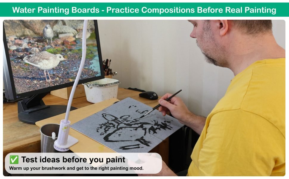 Pleinly Water Painting Boards